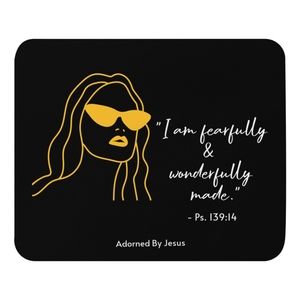 FEARFULLY & WONDERFULLY MADE MOUSE PAD